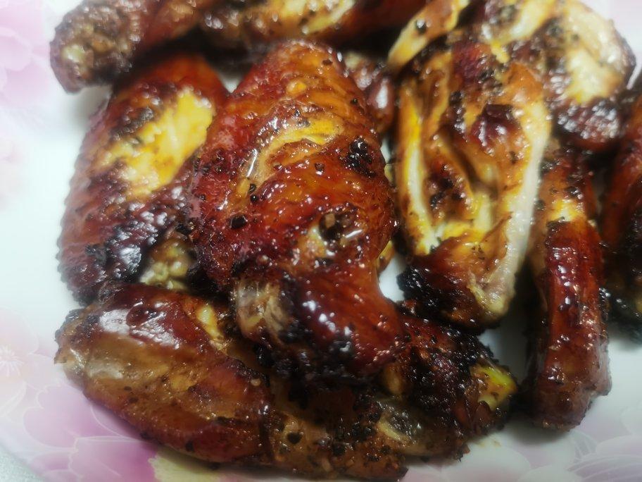 蒜香烤鸡翅｜又香又嫩