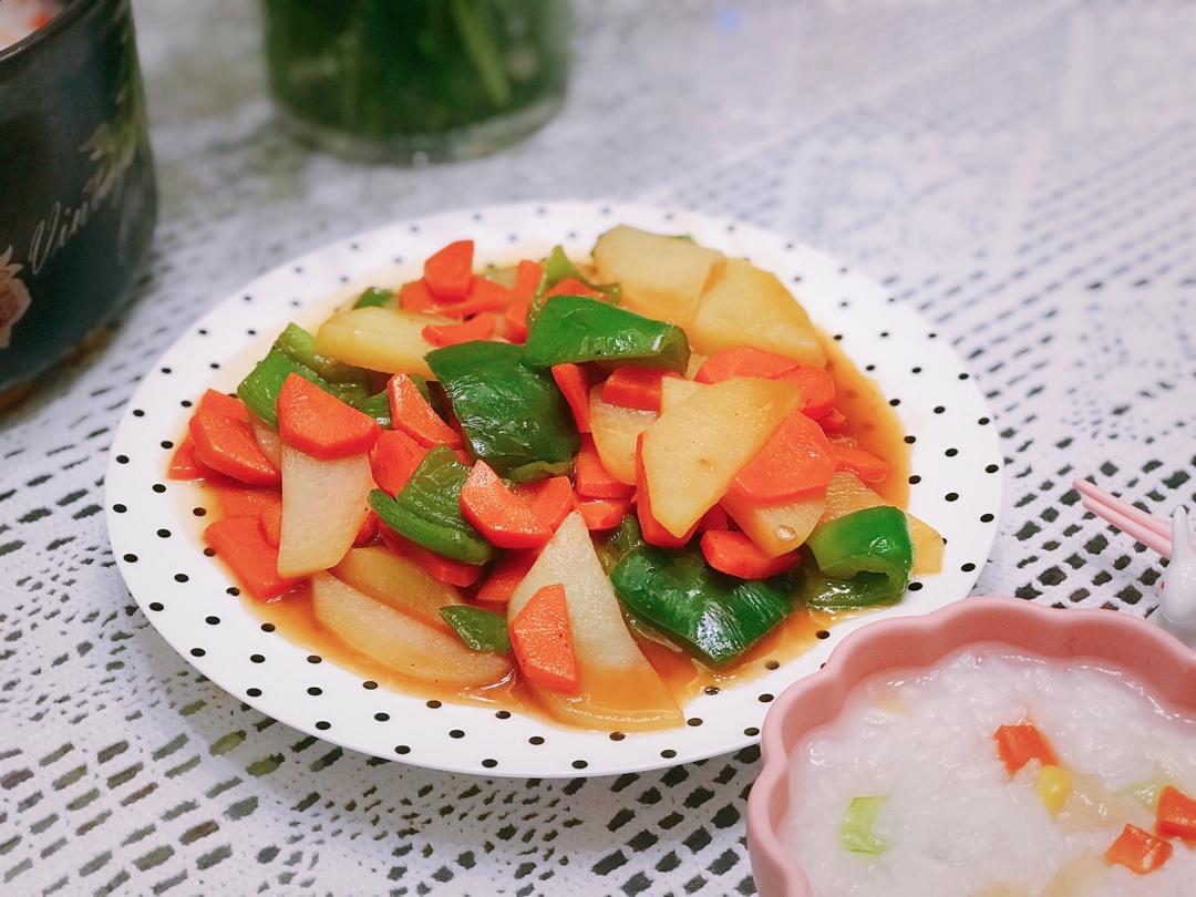 素炒三样