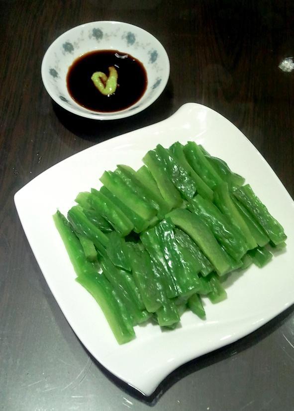 凉瓜刺身的做法