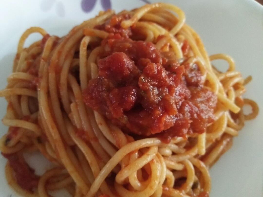 番茄肉酱意面