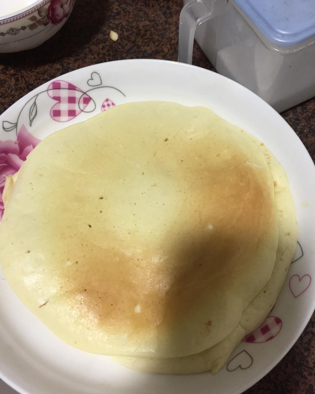 无油无泡打粉版松饼  简单美味pancake