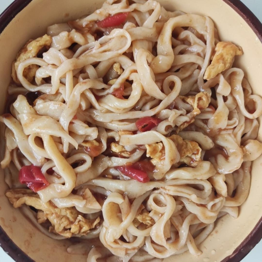 鸡蛋炒拉条