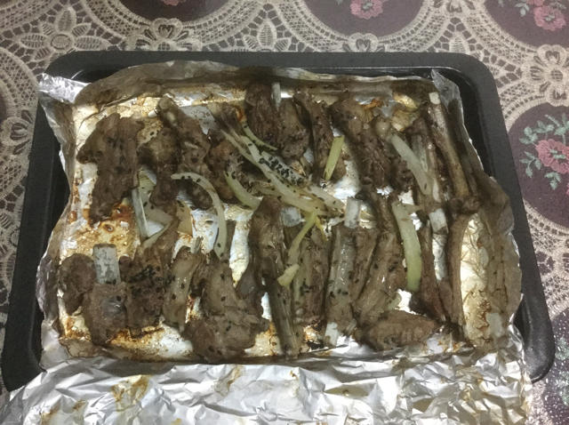 孜然烤羊排