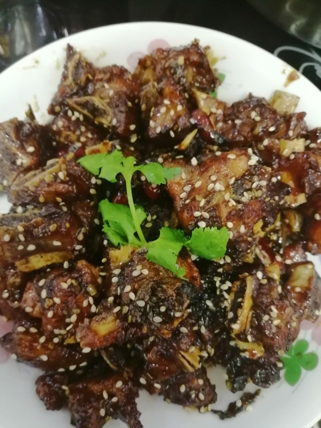 糖醋排骨(不用油炸不用炒糖色)