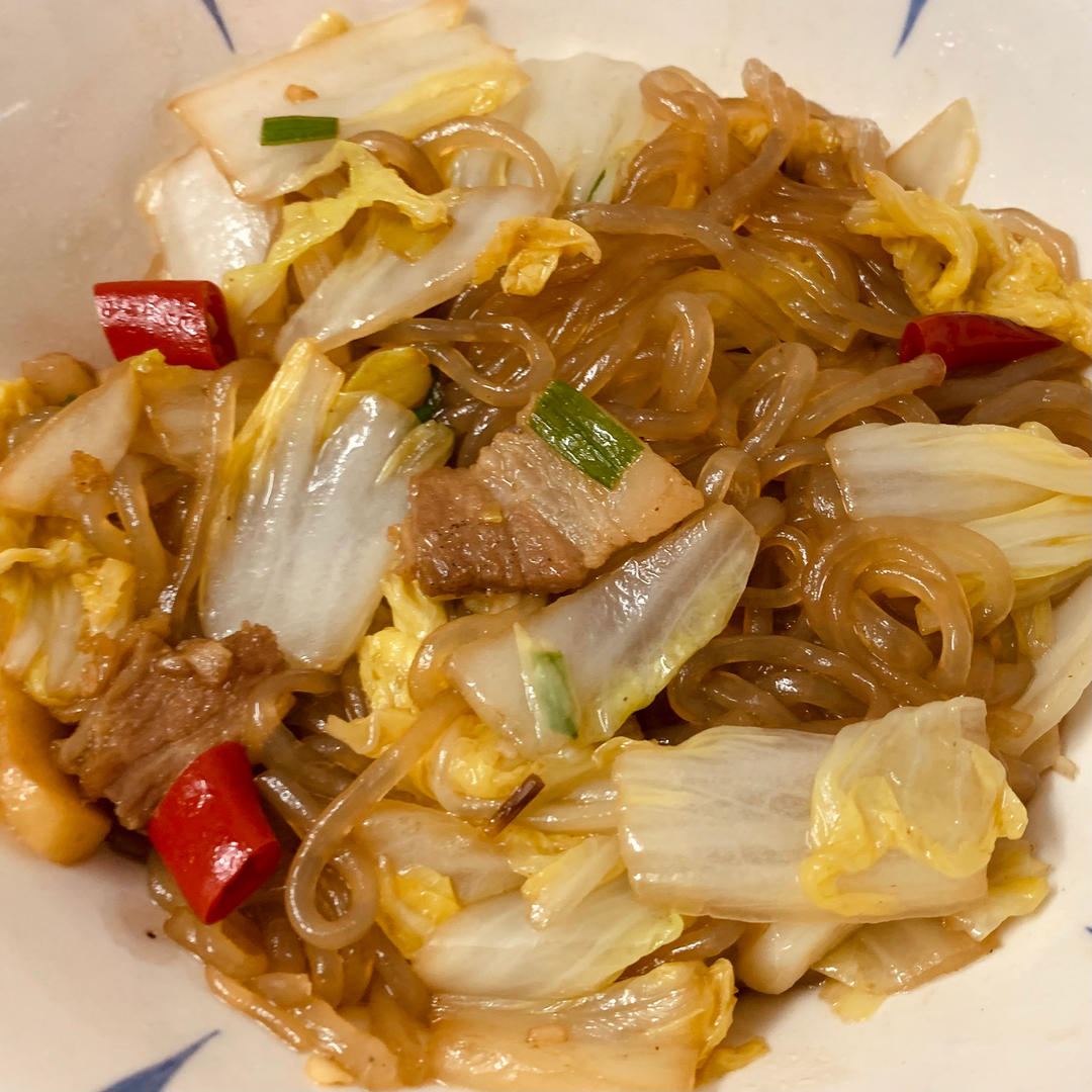 猪肉白菜炖粉条好吃到哭😭