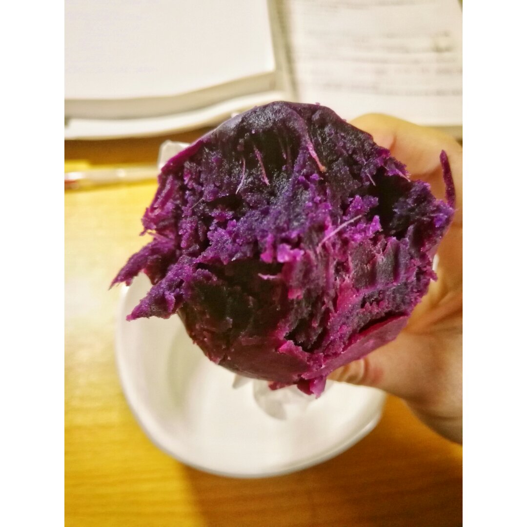 蒸紫薯