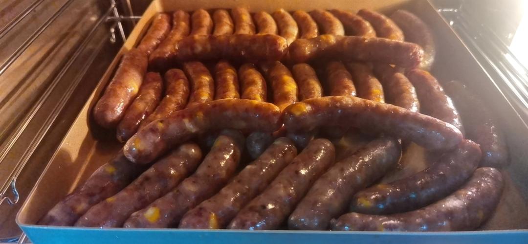 自制脆皮小香肠