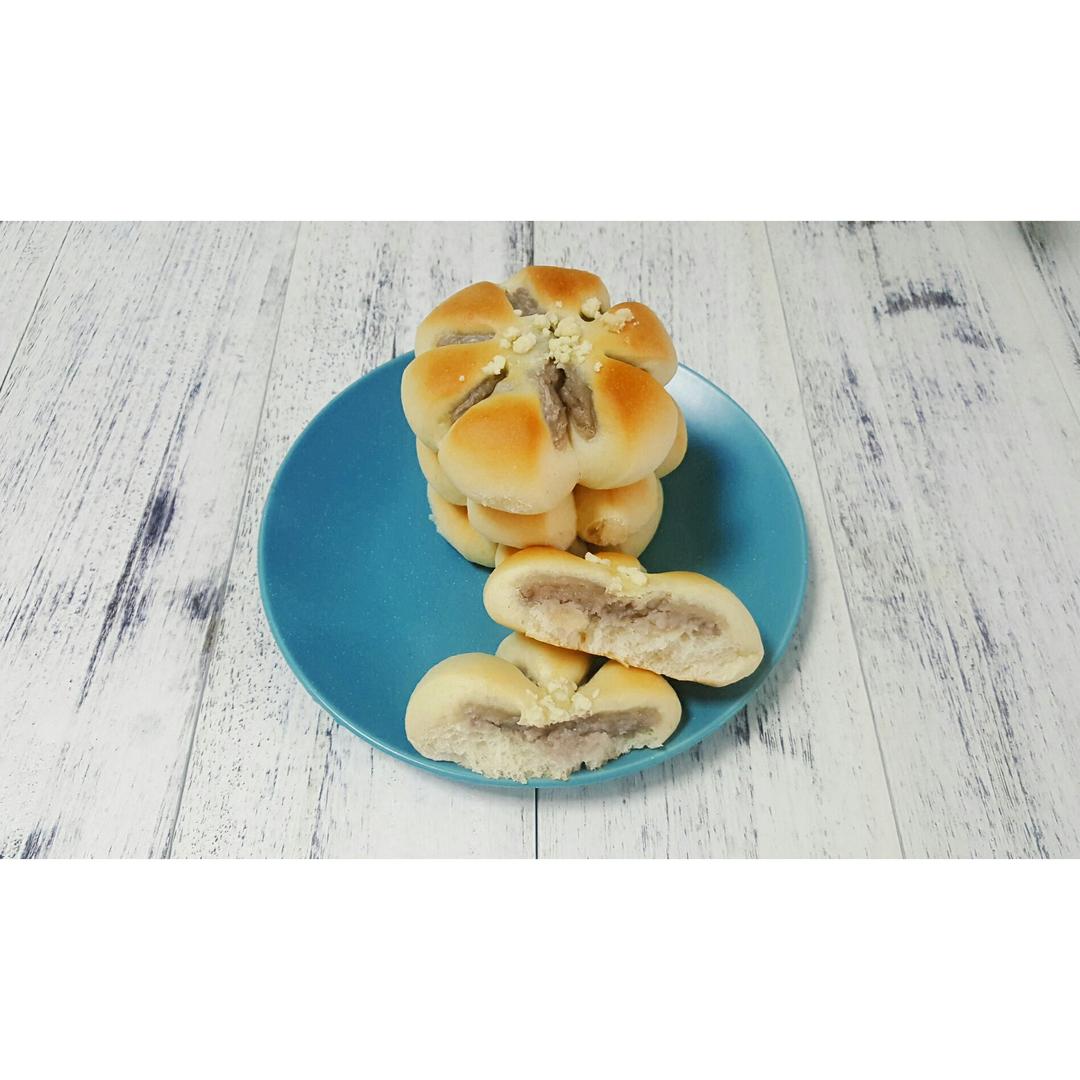 软噗噗的香芋小包