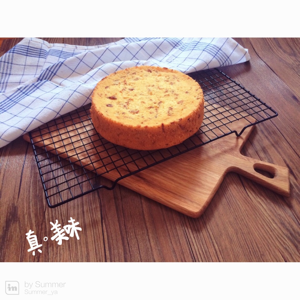 香炸洋葱戚风蛋糕
