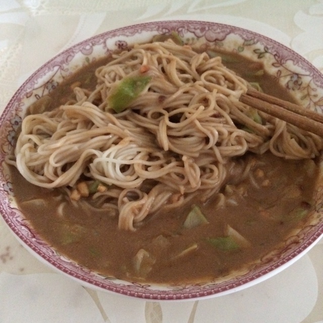 简易花生酱拌面