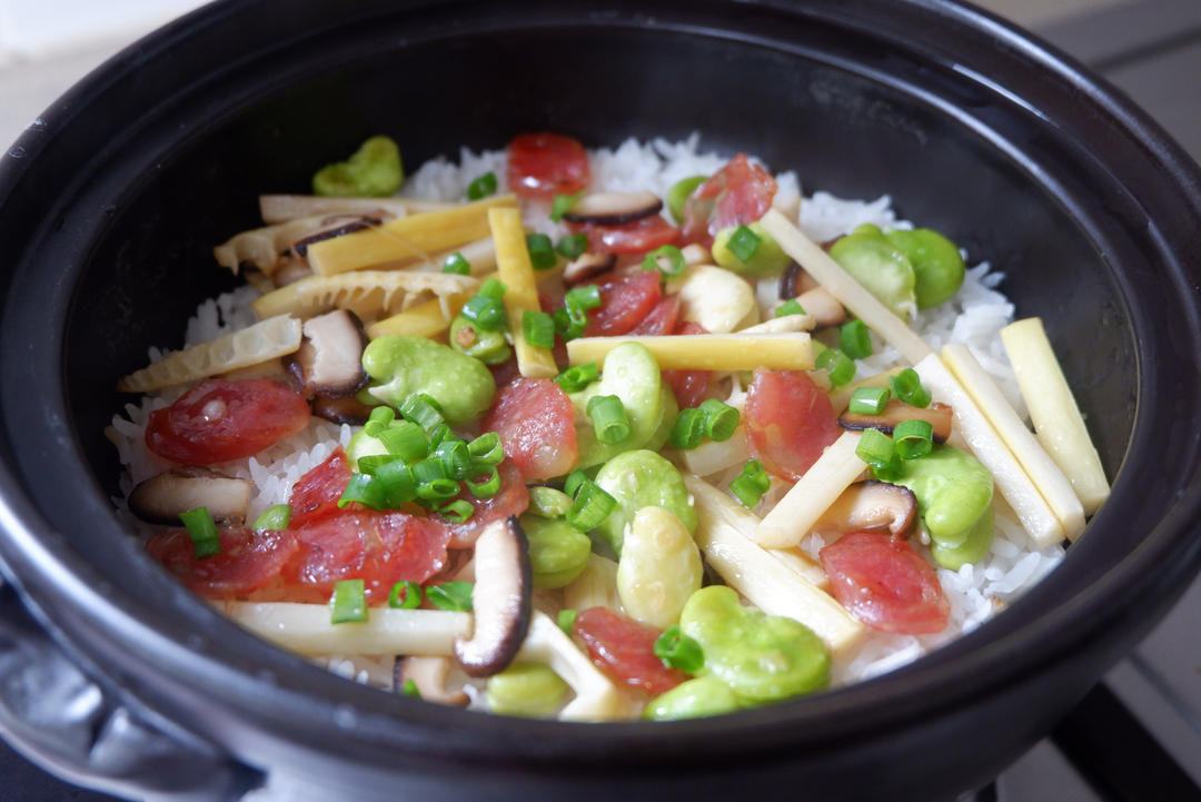 「记录」扁豆春笋焖饭——来自wx miumiunan