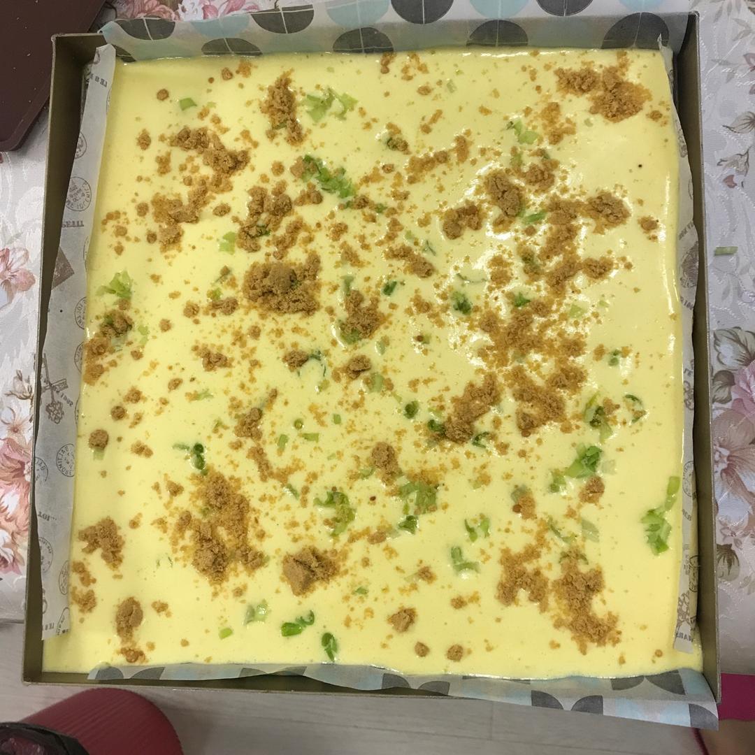 香葱肉松蛋糕卷