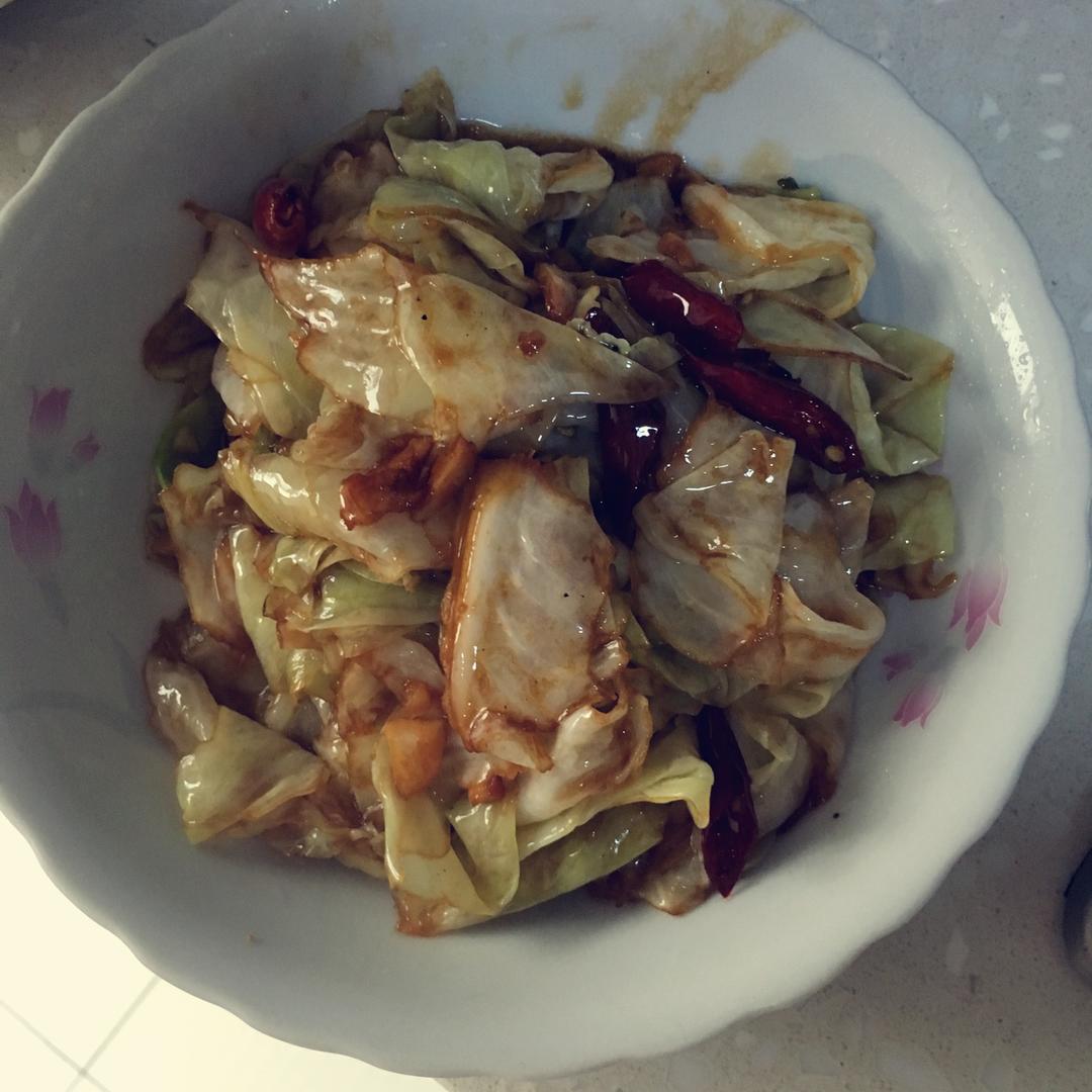 手撕包菜的入味烧法
