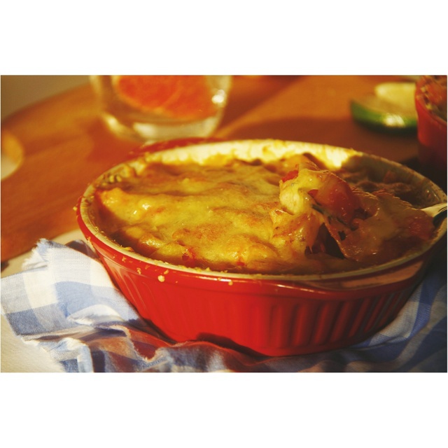 番茄鸡肉浓情焗饭【两人份】