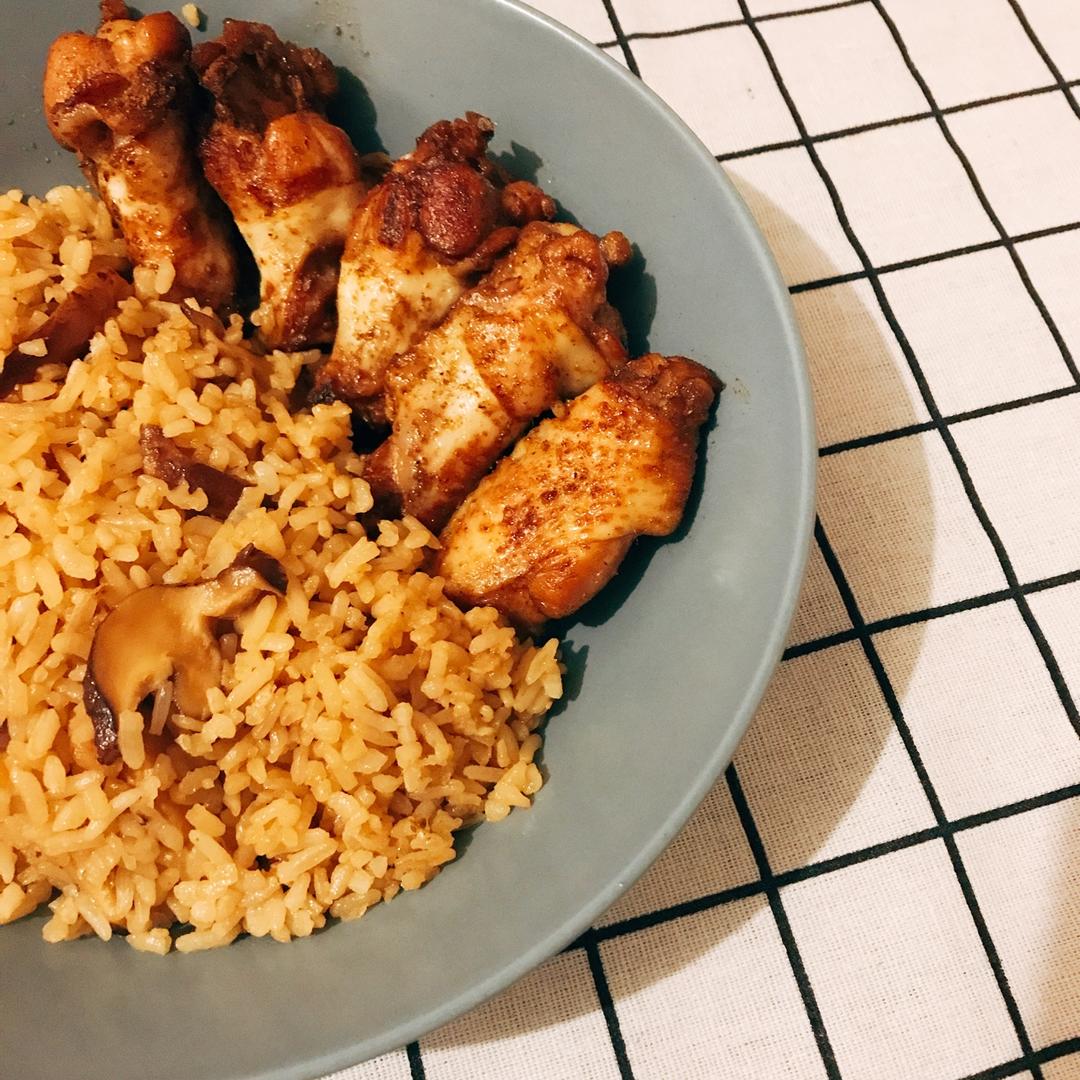 【香菇油饭】