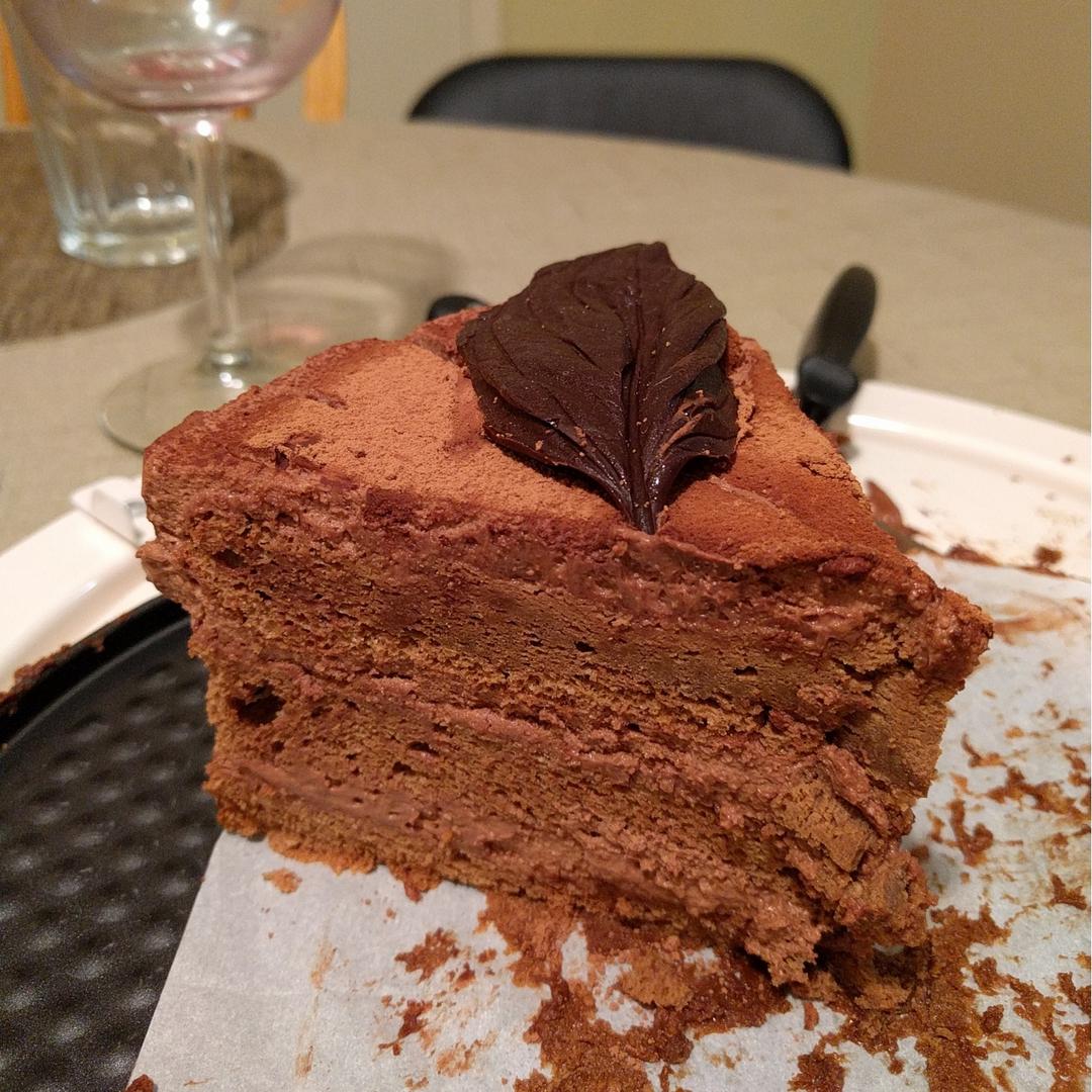 巧克力慕斯（极简）