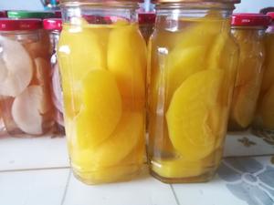 夏日艳阳～～黄桃罐头的做法 步骤4