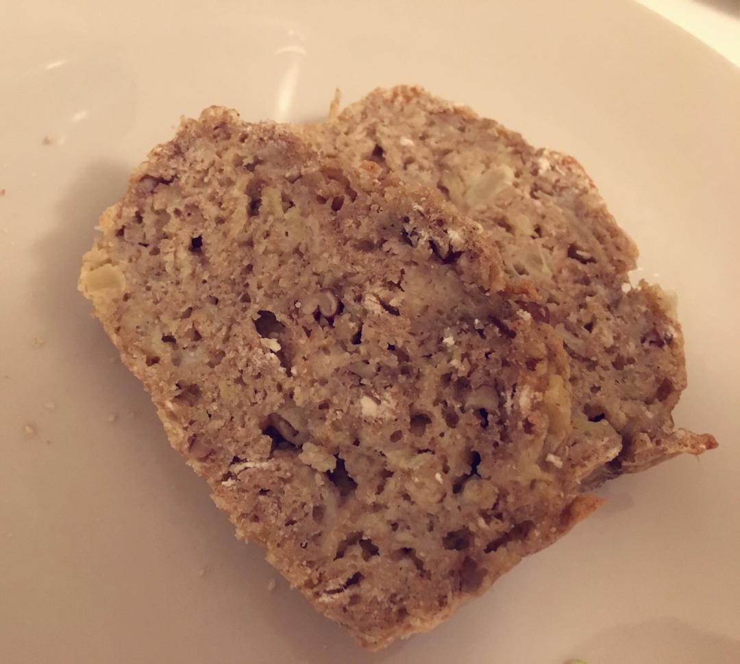 菠萝香蕉快手面包丨健康·烘焙