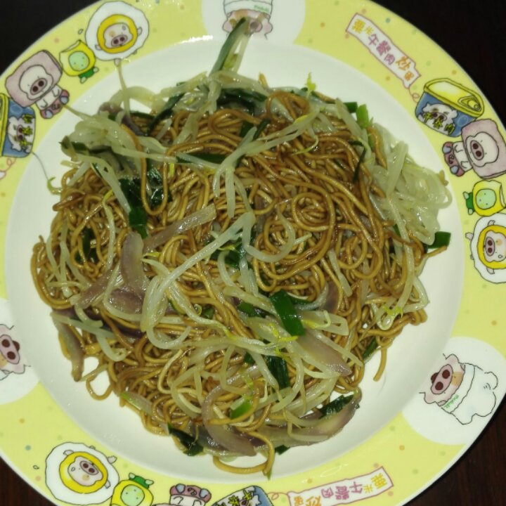 豉油皇炒面Stir fried noodles with special soy sauce