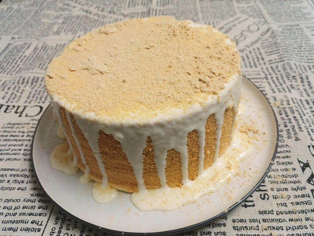 超好吃的豆乳爆浆蛋糕