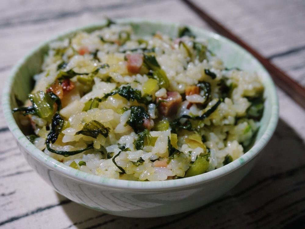 上海菜饭（莴笋叶版）