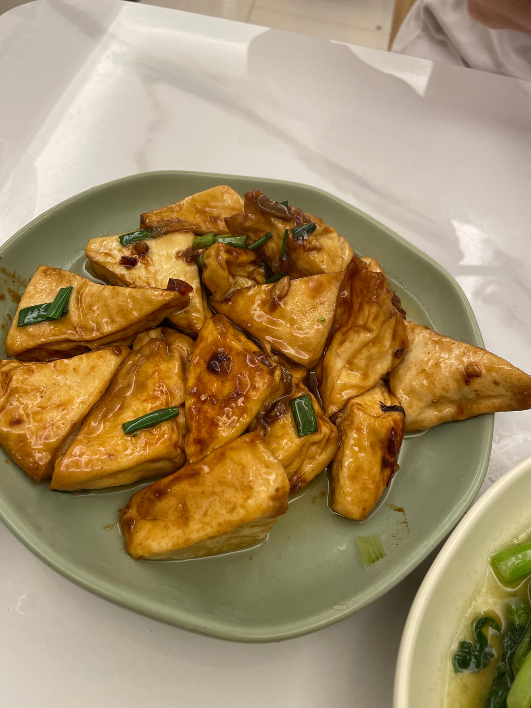 焖煎豆腐