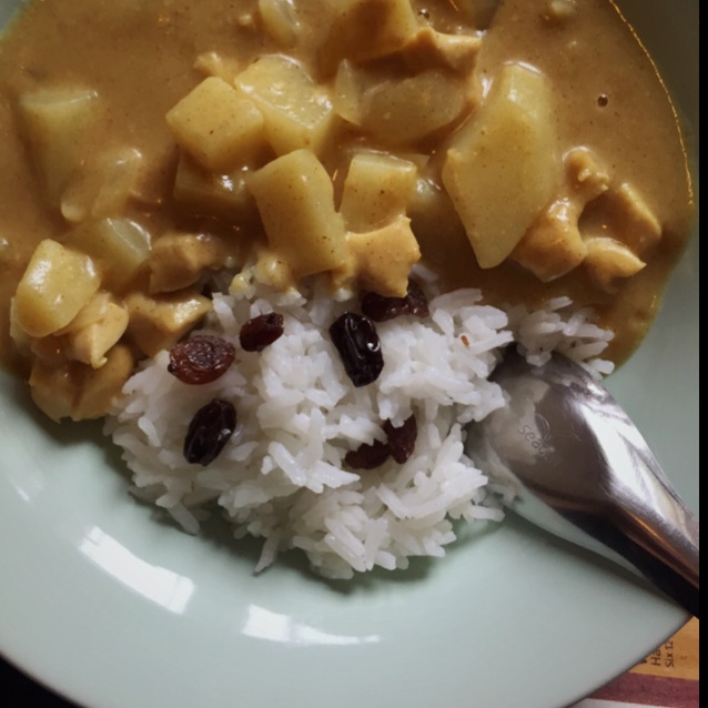 咖喱鸡饭