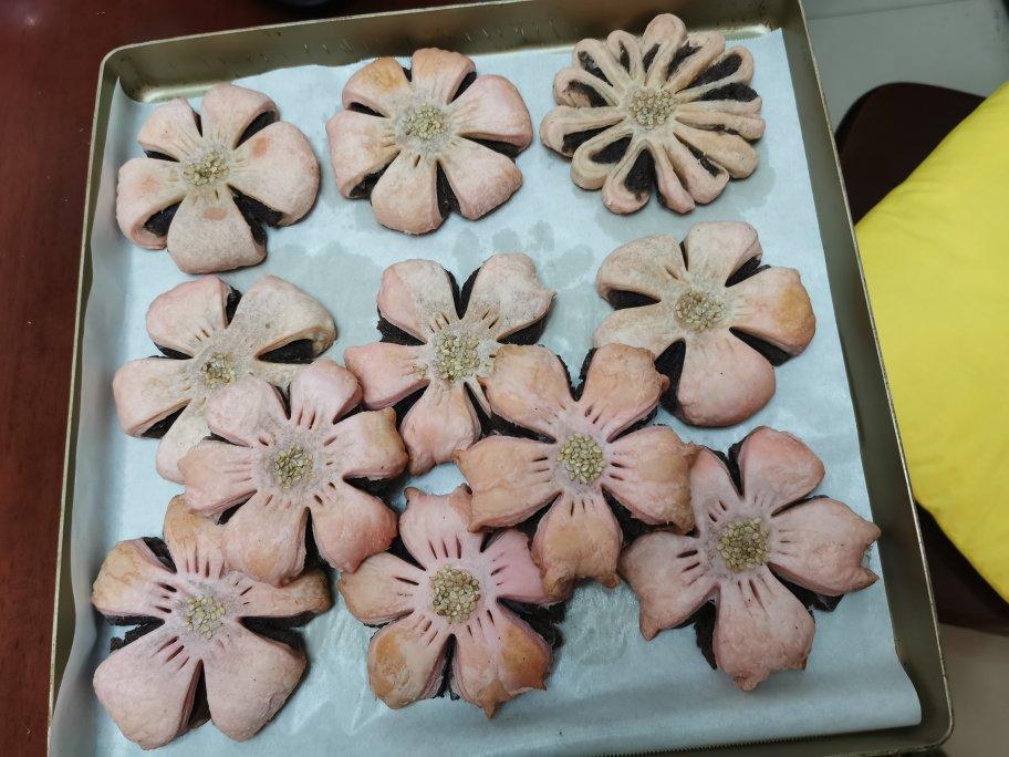 【巨详细】菊花酥、桃花酥、紫荆花酥、四叶草酥❀原来你是这样的中式酥皮