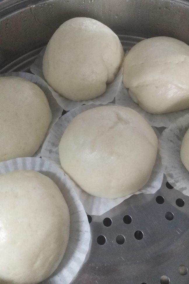 纯手工奶香馒头【无泡打粉，无添加】