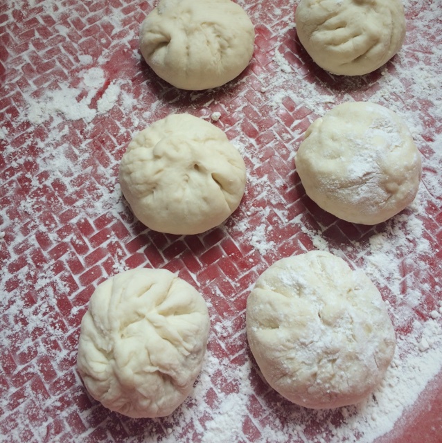 家庭手工肉馅大包子