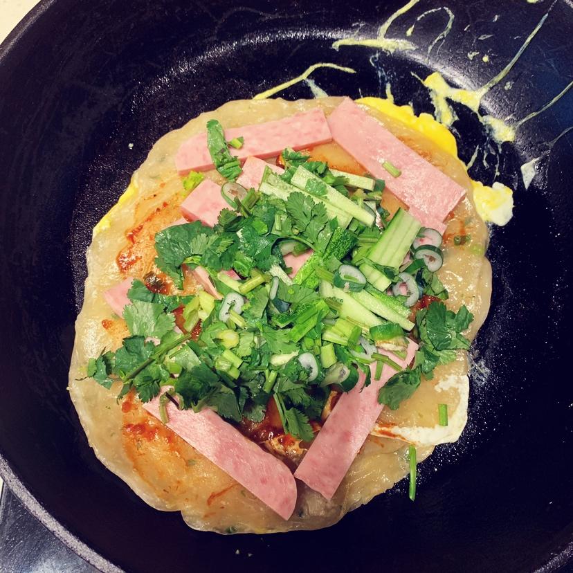 三分钟就可以做好孩子的早餐（手抓饼）