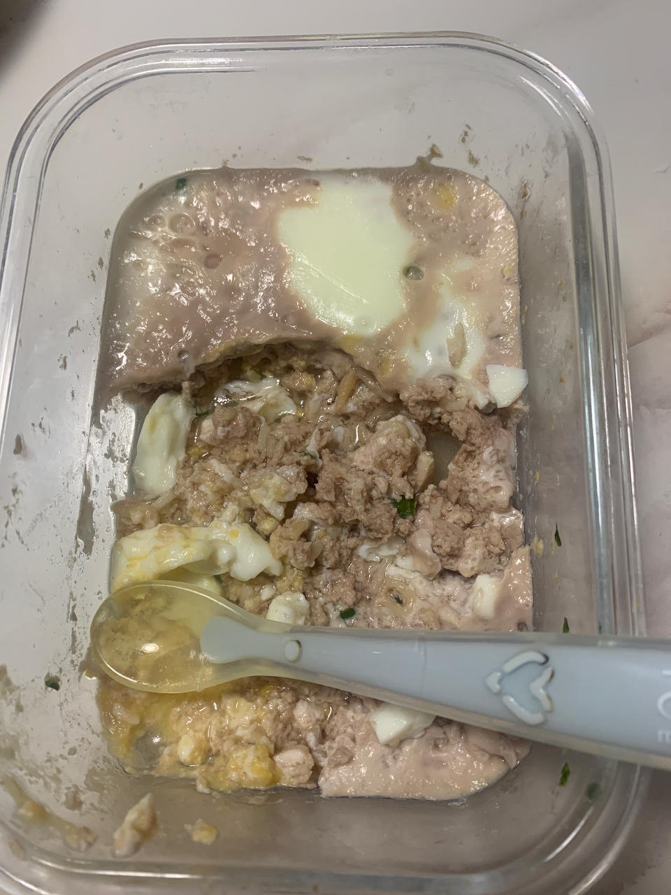 鲜掉眉毛的秘制蒸肉沫蛋健康餐