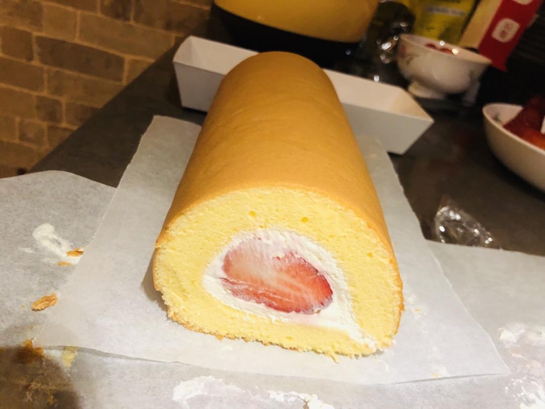 原味蛋糕卷