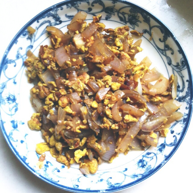 洋葱炒蛋