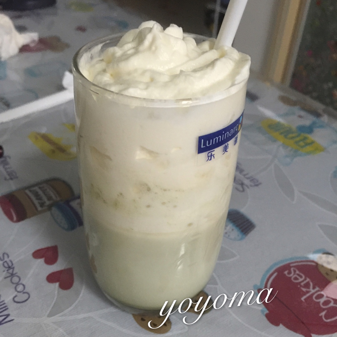 成熟口味抹茶拿铁