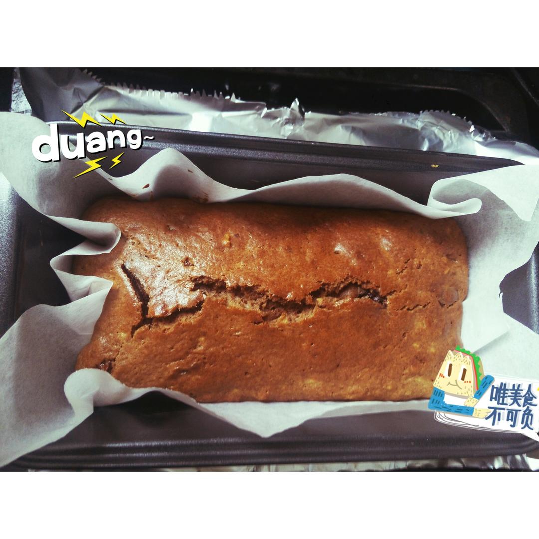 可能是最好吃的香蕉巧克力蛋糕