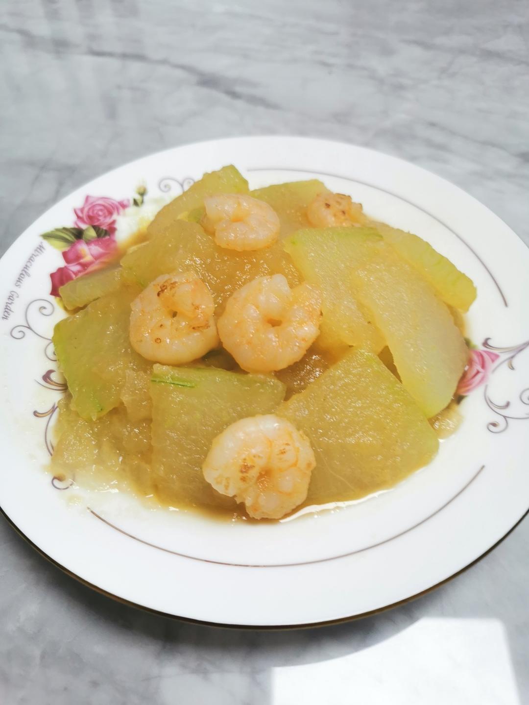 虾仁烧冬瓜「低脂又下饭」