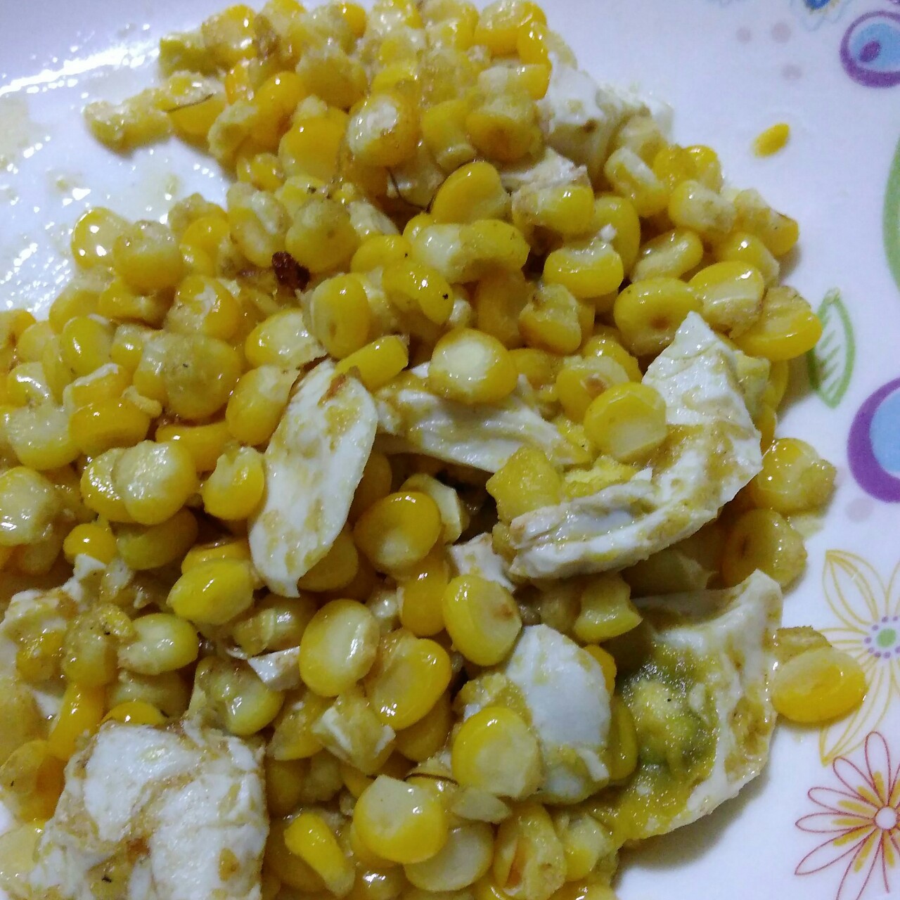 蛋黄玉米粒