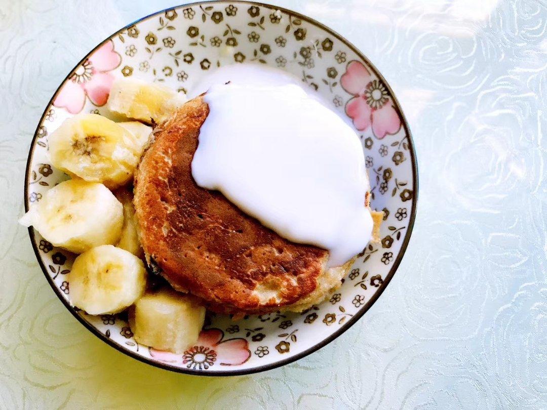 香蕉全麦松饼「好好吃饭健康瘦」