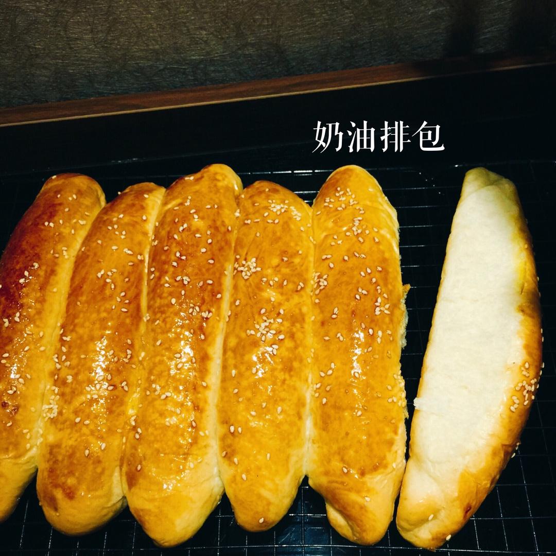 蜂蜜淡奶油面包#美味排包#