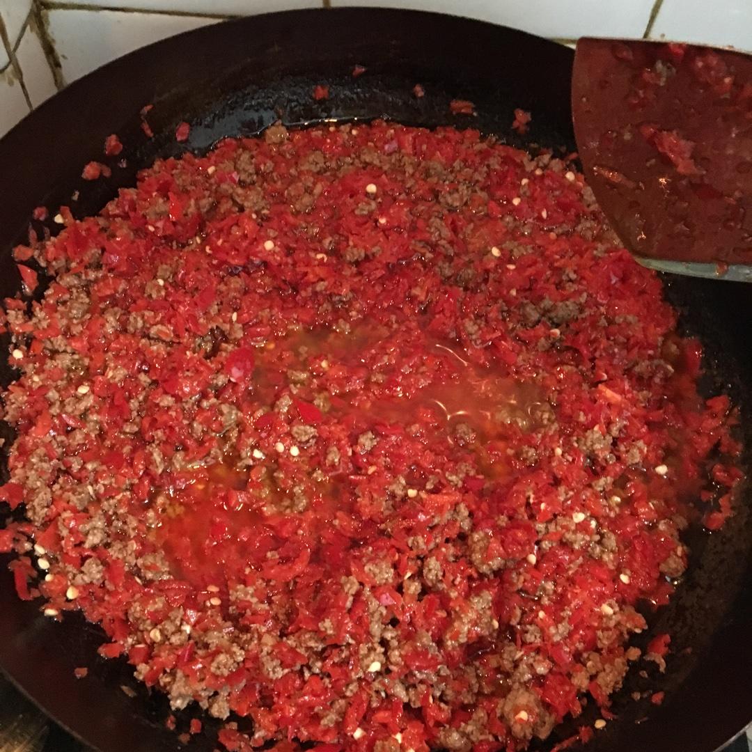 牛肉辣椒酱的做法 步骤5