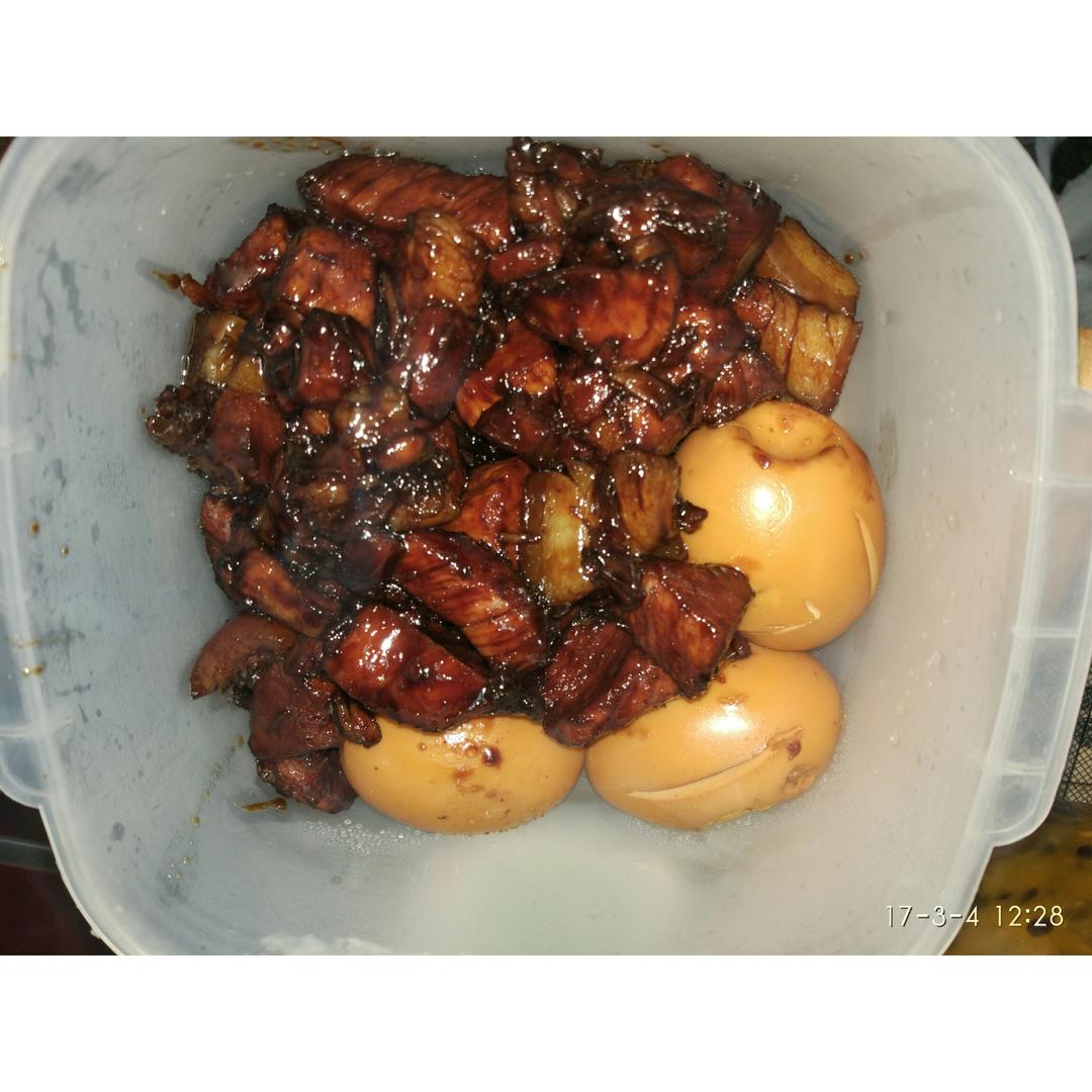 【曼食慢语】红烧肉加蛋