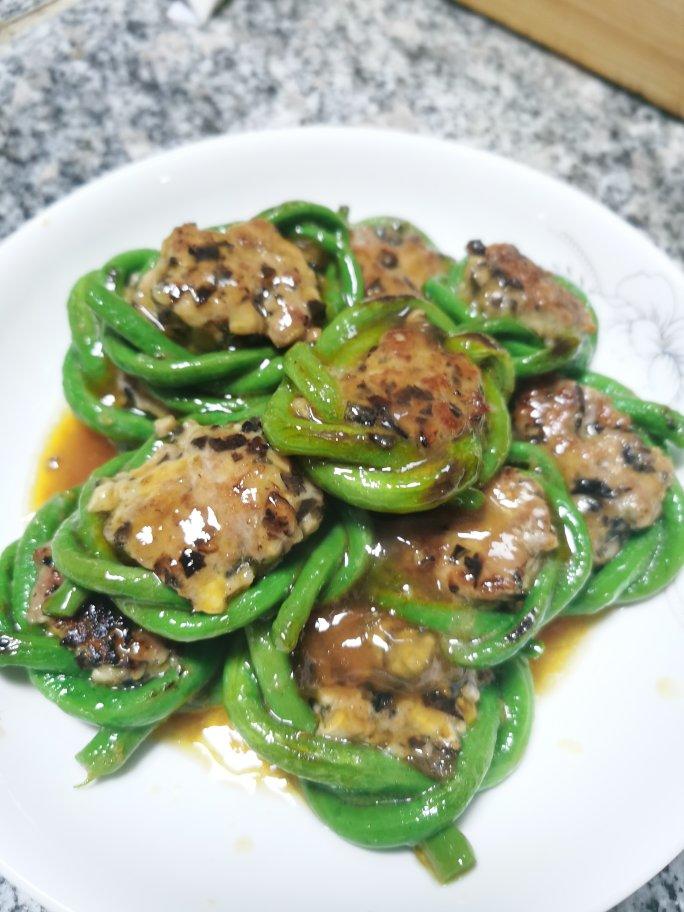 豇豆酿肉