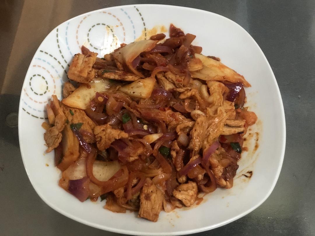 韩式泡菜炒猪肉