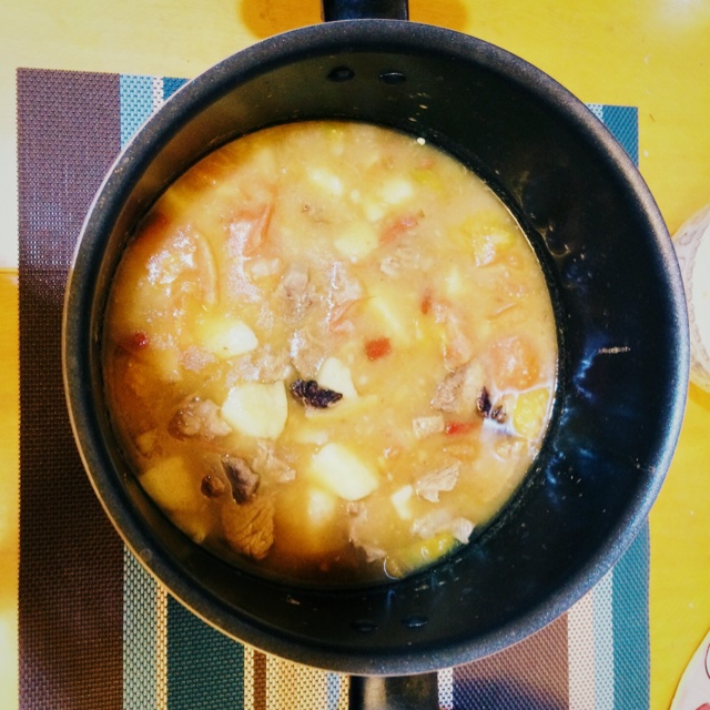 西红柿土豆炖牛肉