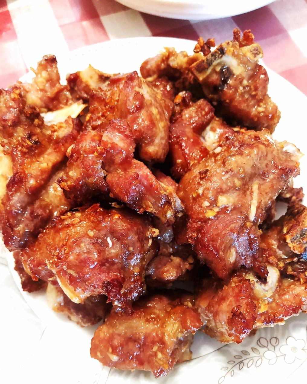 地球最香的蒜香骨！没有之一！空气炸锅版