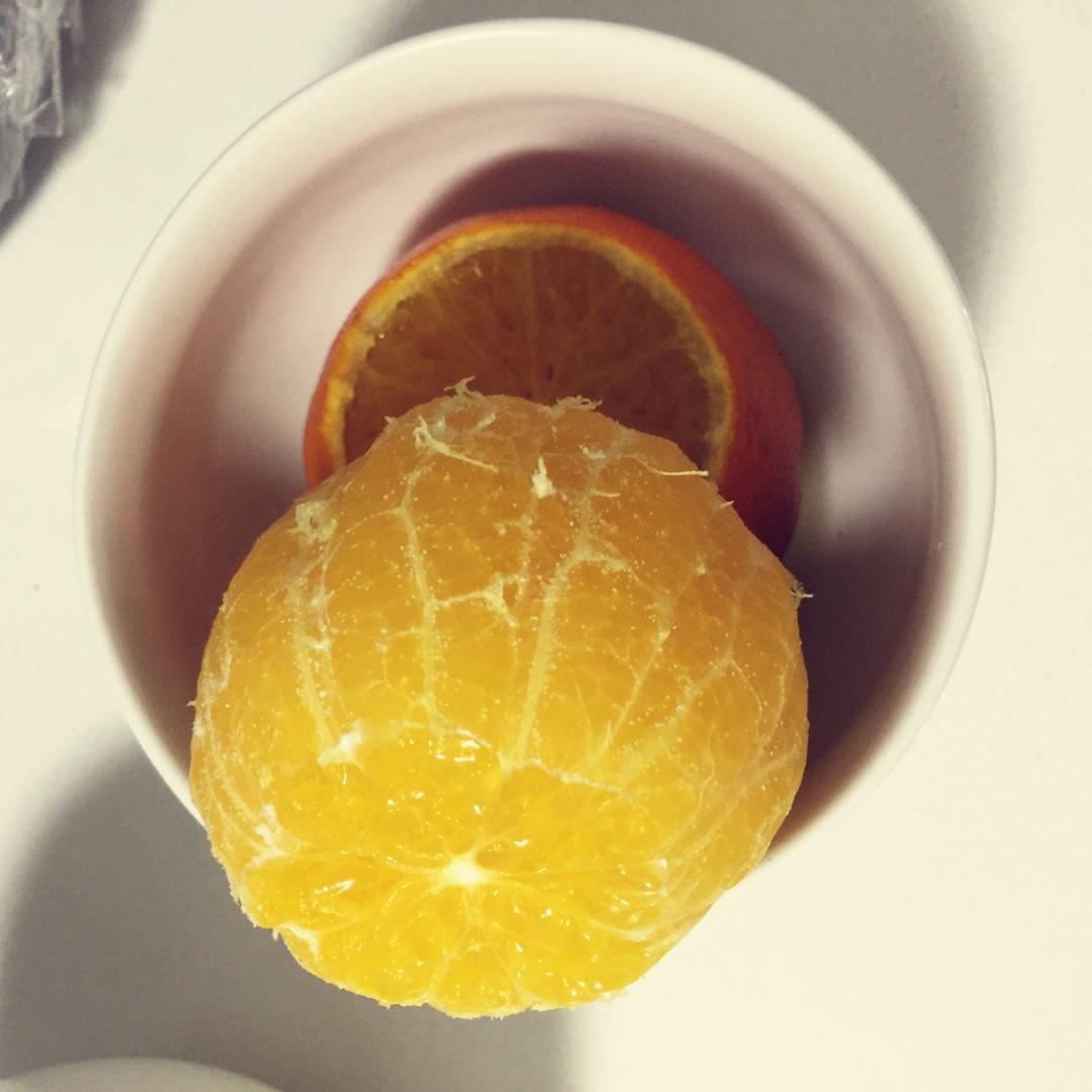 盐蒸橙子，治疗咳嗽，（详细步骤图）
