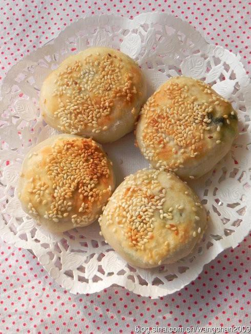 芝麻煎饼的做法