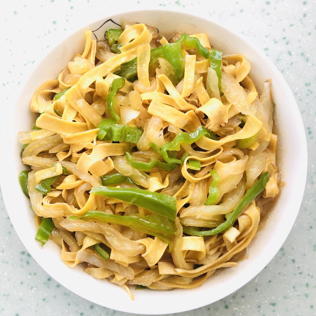 白菜胡萝卜千张丝