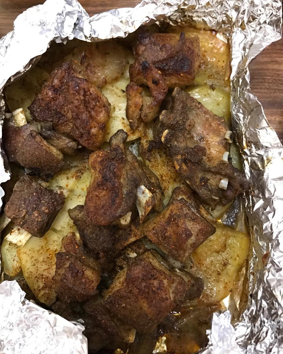 烤箱版的烤羊排